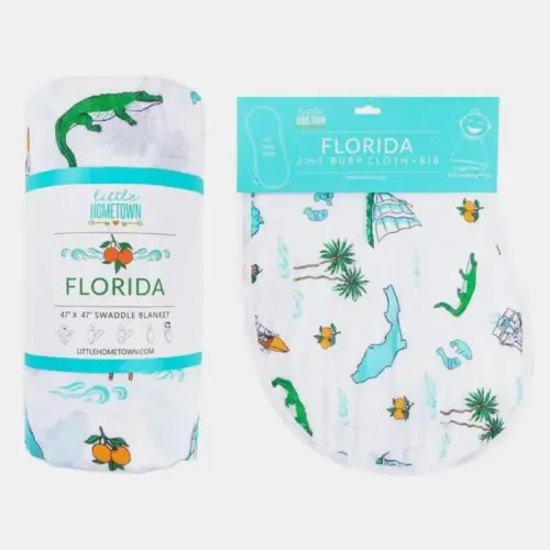 Little Hometown State-Themed Baby Gift Set: Organic Cotton/Bamboo - TikTok Shop