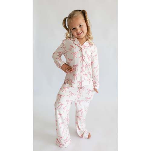Girls Button Up Set in Halle