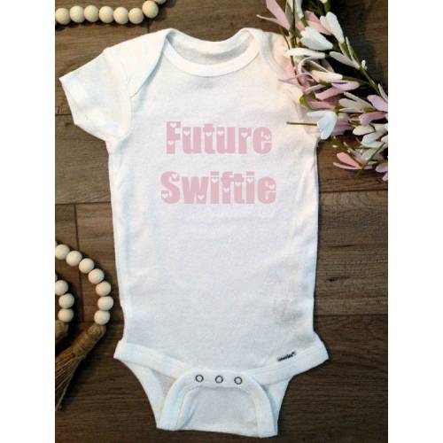 Future Swiftie, Swiftie baby onesie®, Funny baby onesie®, Baby shower gift, Taylor onesie®, Music baby bodysuit
