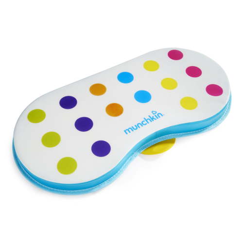 Munchkin® Dandy Dots Non-Slip Bath Kneeler, 17.5 in. x 9 in. x 1.3 in., Multi-Color, Unisex