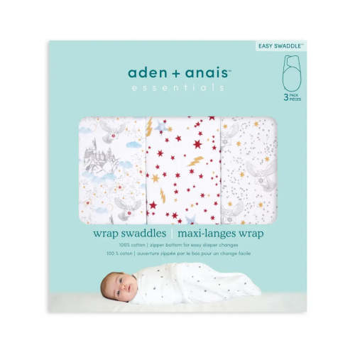aden + anais Harry Potter 3pk wrap swaddles