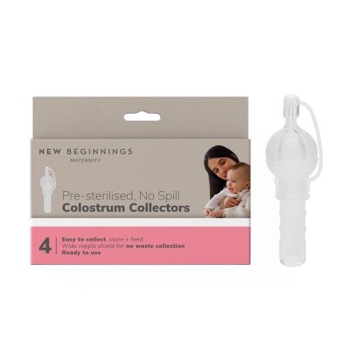 New Beginnings Colostrum Collectors 4 tubes
