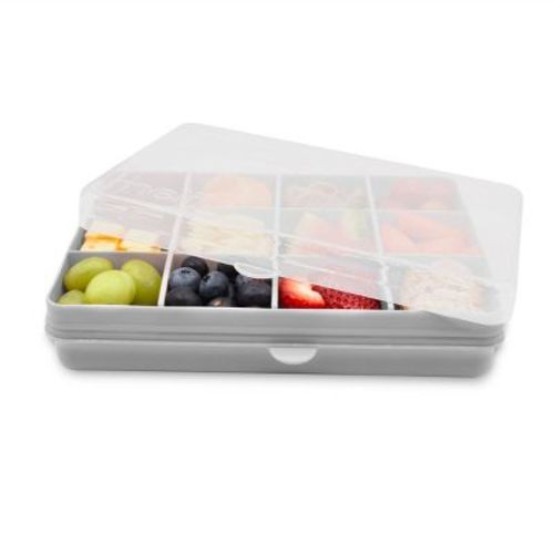 Melii Snackle Box - 48oz - Gray