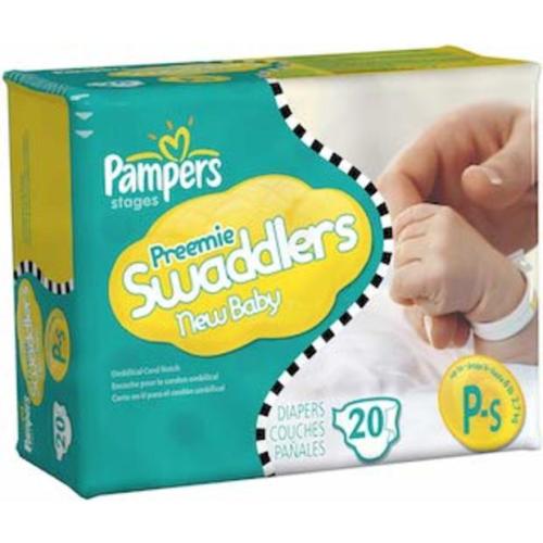 Pampers Preemie Swaddlers (240 count)