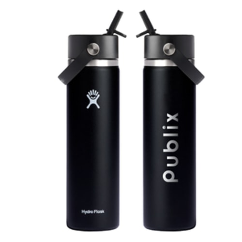 Hydro Flask® Wide Mouth With Flex Straw Cap 24oz - Two Color Options – Publix Company Store by Partner Marketing Group