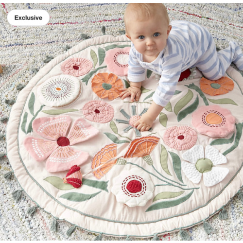 Floral Garden Baby Activity Play Mat