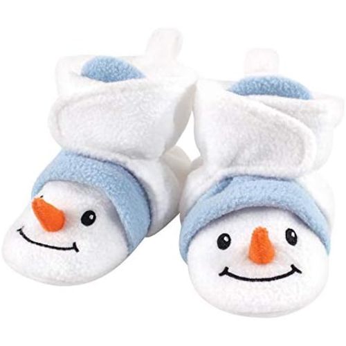 Hudson Baby Unisex-Child Cozy Fleece Booties Winter Accessory Set