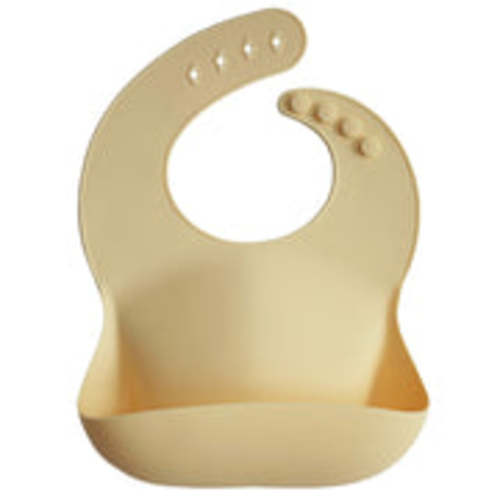 Mushie Silicone Baby Bib (Sunshine)