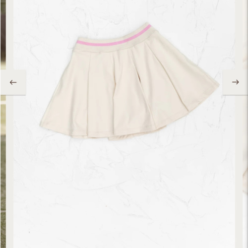 Tennis Skirt - Baby Pink