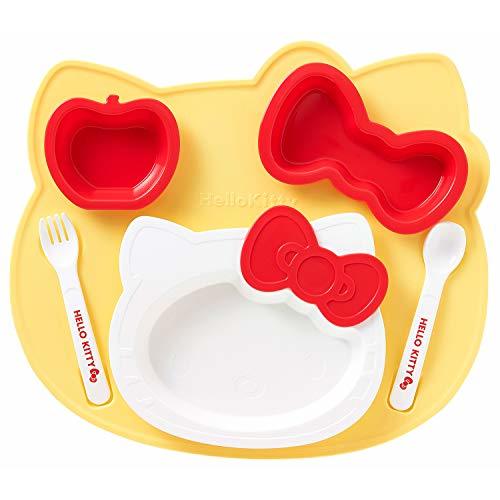 OSK Sanrio Hello Kitty Kid's Plate and Cutlery Set KP-18