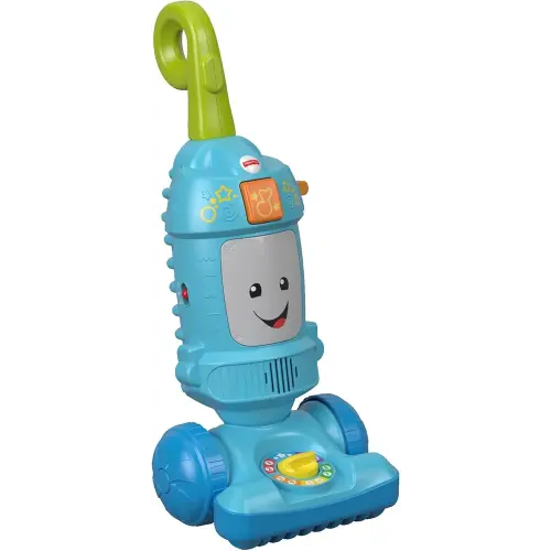 Fisher-Price Toddler Toy Laugh & Learn Light-Up Learning Vacuum Musical Push Along for Pretend Play Infants Ages 1+ Years (Amazon Exclusive)