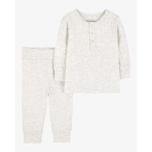 Baby 2-Piece PurelySoft Outfit Set - Grey - Carter's | Carter's