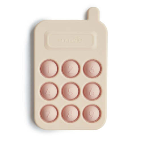 Mushie Phone Press Baby Toy