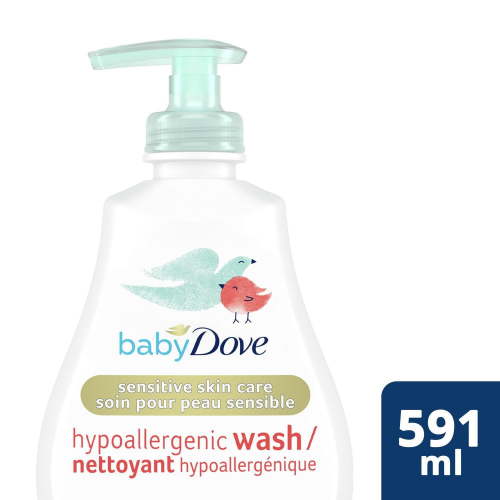 Baby Dove Hypoallergenic Sensitive Baby Wash - Fragrance Free