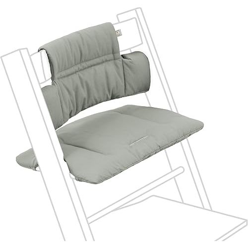 Stokke Tripp Trapp Classic Cushion 2, Glacier Green - Pair with Tripp Trapp Chair or High Chair for Support & Comfort - Machine Washable
