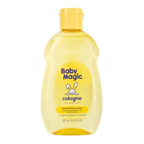 Baby Magic Cologne Hypoallergenic & Alcohol-Free Free of Parabens, Phthalates, Sulfates and Dyes Fresh Floral Scent 7 Fl Oz