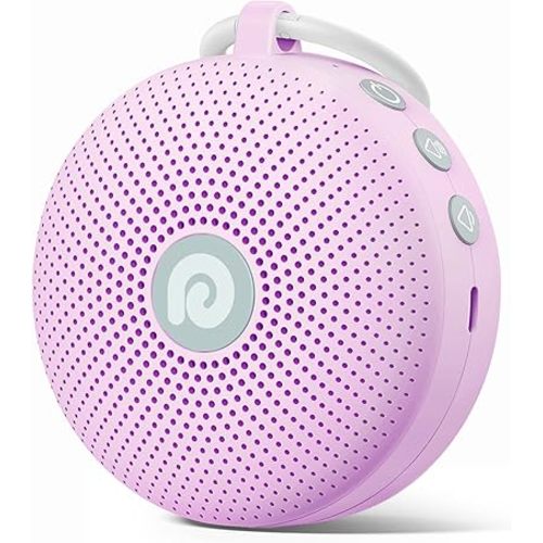 Dreamegg Baby Sleep Soother - Portable White Noise Machine Sound Machine Baby, Features Powerful Battery, 21 Soothing Sound, Noise Canceling for Office & Sleeping, Home, Travel, Gift