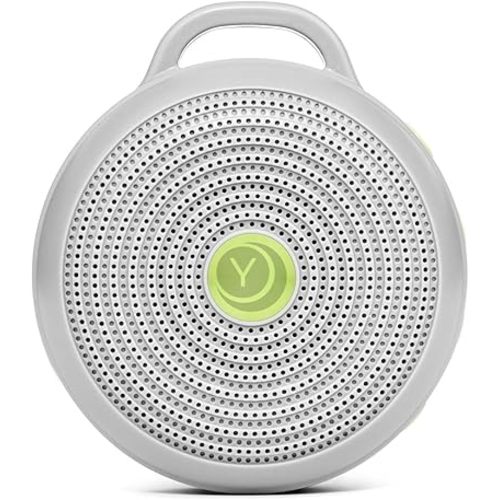 Yogasleep Hushh Portable White Noise Sound Machine for Baby, 3 Soothing Natural Sounds with Volume Control, Compact Size, Noise Canceling for Sleep Aid, Office Privacy, & Meditation, Registry Gift