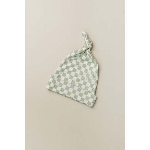 Fern Chequer Knotted Hat