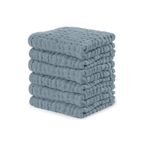 Comfy Cub s Muslin Washcloths - Pack of 6