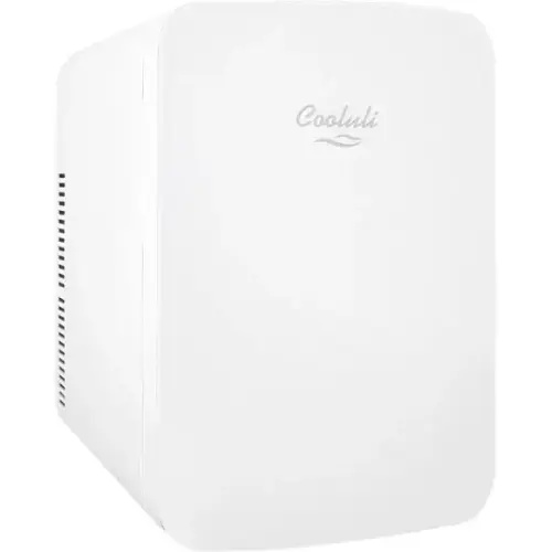 Cooluli - Infinity 0.5 Cu. Ft. Mini Fridge - White