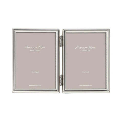 Double Photo Frame - Fine Edged Silver Plated Frames | Addison Ross – Addison Ross Ltd USA