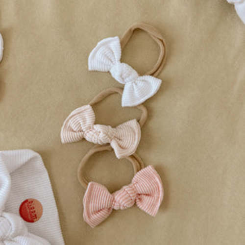 Best Seller Bundle Nylon Headband - White, Ivory + Blush – Bloom Headwraps