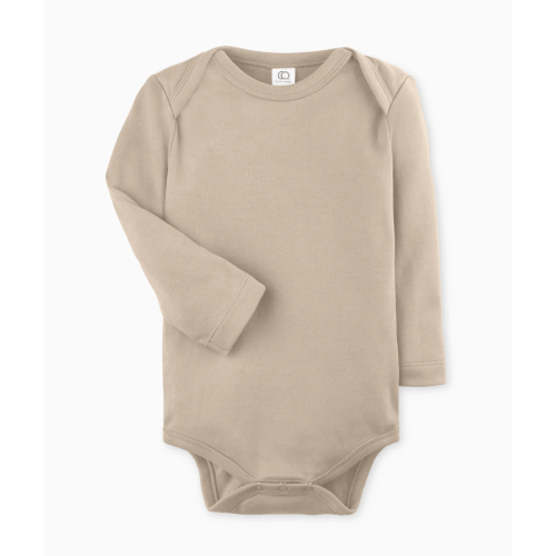 Classic Long Sleeve Bodysuit - Clay