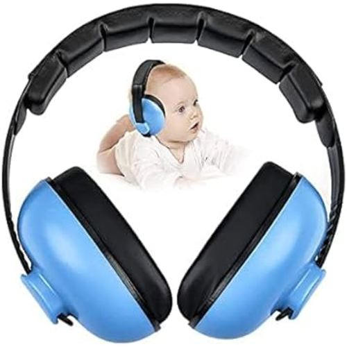 Noise Cancelling Headphones for Kids, Babies Ear Protection Earmuffs Noise Reduction for 0-3 Years Babies, Toddlers, Infant (Blue)