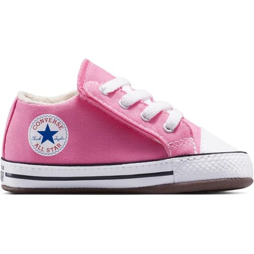 Amazon.com | Converse Kids Chuck Taylor All Star Cribster Canvas OX, Pink/Natural Ivory/White, 3 | Sneakers