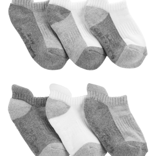 Grey Baby 6-Pack Ankle Socks | Carter’s Oshkosh Canada