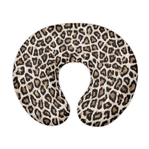 Mintulipy Leopard Nursing Pillow Cover Fits The Original Support Pillow for Breastfeeding and Bottle Feeding Leopard Breastfeeding Pillow Slipcover for Baby Boys & Girls