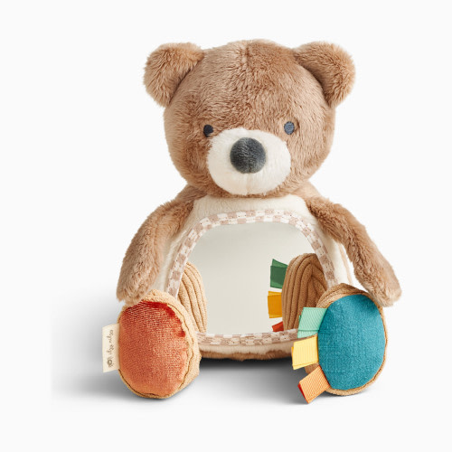 Itzy Ritzy Sensory Tummy Time Mirror - Bear