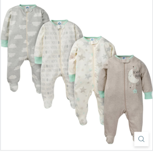 4-Pack Baby Neutral Moon & Stars Sleep 'N Plays – Gerber Childrenswear