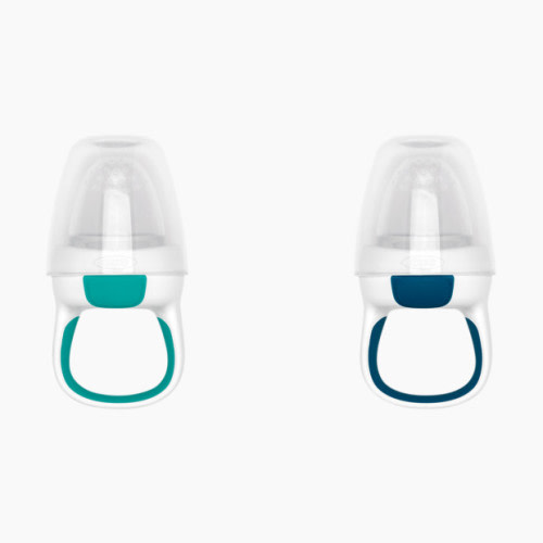Silicone Self Feeder - Navy/Teal