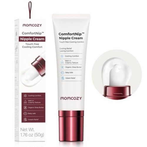 Momcozy ComfortNip Cooling Comfort & Touch Free Nipple Cream - 1.76oz