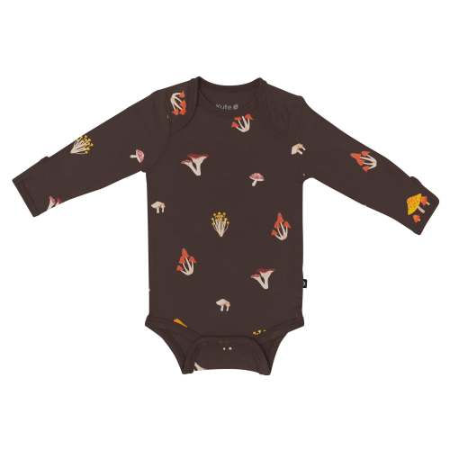 Long Sleeve Bodysuit in Fungi