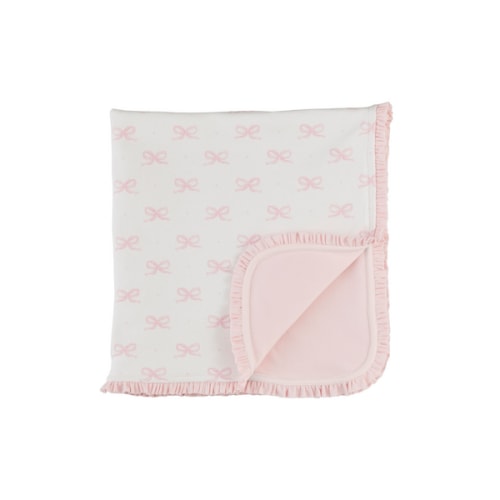Bows Baby Arrival Blanket | Mud Pie
