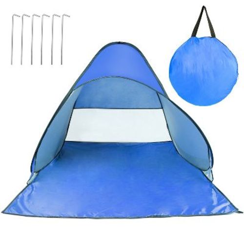 iMountek"Pop-Up Beach Tent Sun Shade Shelter, UV Protection, Waterproof, for 2-3 People with Net Window"Coffee
