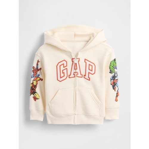 Baby & Toddler VintageSoft Marvel Logo Zip Hoodie