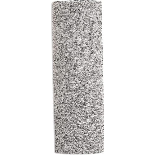 aden + anais Snuggle Knit Baby Swaddle Blanket for Newborn Girl and Boy, Versatile Stroller Cover, Burp Cloth, Nursing Shield, 47 x 47 Inch, Heather Grey