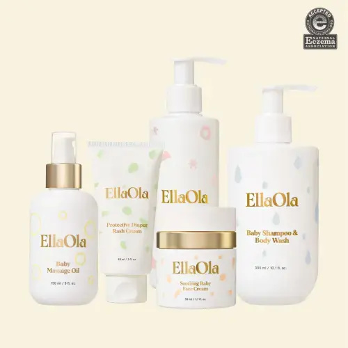 EllaOla Baby's All-Around Skincare Bundle (5 Pieces)