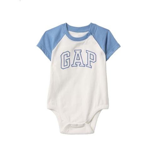 GAP baby-girls Short Sleeve Logo Bodysuit