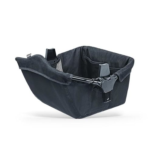 Chicco Corso Flex Infant Car Seat Adapter/Basket for Corso Flex Convertible Stroller, Compatible with Any Chicco Infant Car Seat | Black/Black