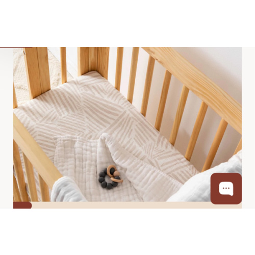 Babyletto All-Stages Bassinet Sheet in GOTS Certified Organic Muslin Cotton