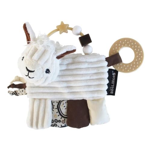 TriAction Toys Les Deglingos Baby Activity Rattle | Muchachos the Llama