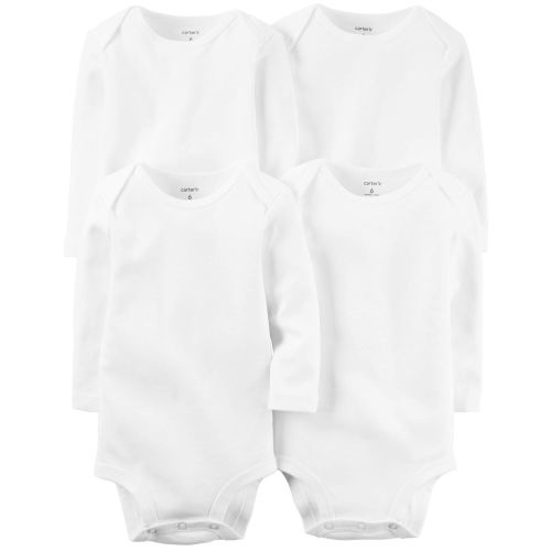 Baby 4-Pack Long-Sleeve Bodysuits