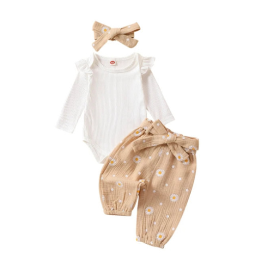 DAISY Muslin Pants Outfit - Hazel & Bo
