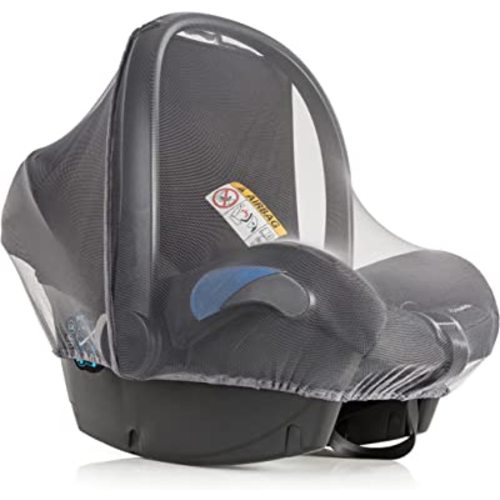 Mosquito Net for Baby Car Seats – Infant Car Seat Insect Mesh Net - Universal Fit, Premium Quality: Machine Washable - Gray