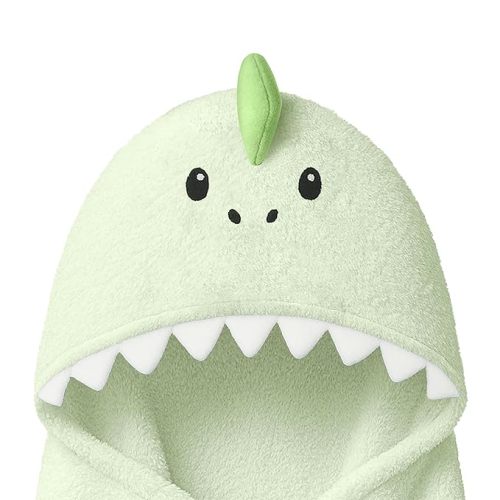 KeaBabies Organic Baby Towel with Hood (Draco)